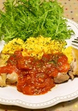 かけトマ♡ルクエで簡単照り焼きチキン-レシピのメイン写真