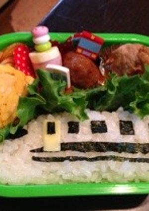 新幹線お弁当-レシピのメイン写真