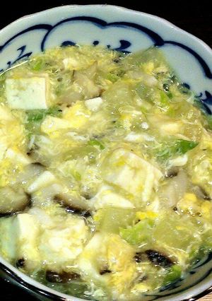 離乳食完了期☆野菜と豆腐のかきたまあん-レシピのメイン写真