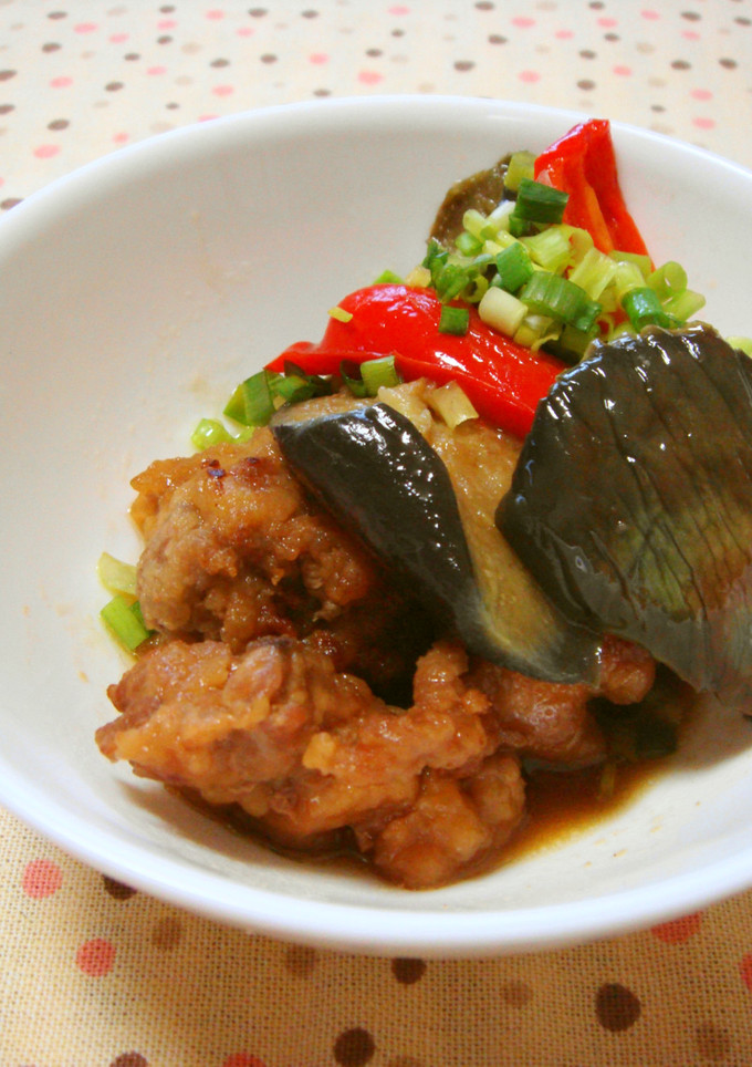 揚げナスと豚肉のとろ～り揚げ煮-レシピのメイン写真