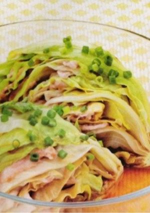 豚肉とレタスの重ね蒸し-レシピのメイン写真