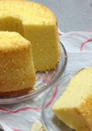 ☆大人na日本酒シフォンケーキ☆♪-レシピのメイン写真