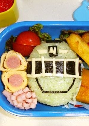 ☆キャラ弁☆トッキュウジャー４号-レシピのメイン写真
