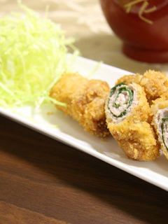お弁当に☆豚しそ巻き☆シソでさっぱり-レシピのメイン写真
