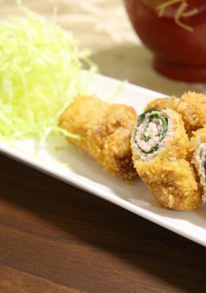 お弁当に☆豚しそ巻き☆シソでさっぱり-レシピのメイン写真