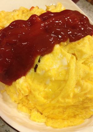 ☆アレンジ♪大人のオムライス☆-レシピのメイン写真