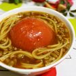 丸ごとトマトの韓国風☆スープスパゲッティ