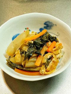 我が家の煮菜(新潟の郷土料理)-レシピのメイン写真