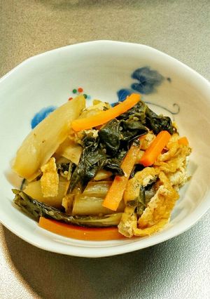 我が家の煮菜(新潟の郷土料理)-レシピのメイン写真
