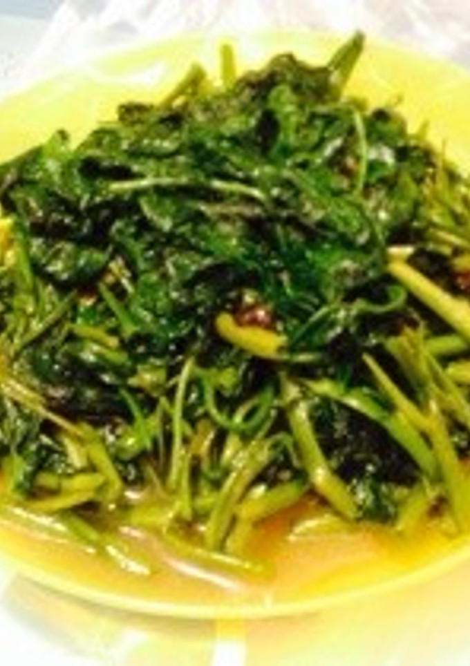 空芯菜炒め (クウシンサイ炒め)-レシピのメイン写真