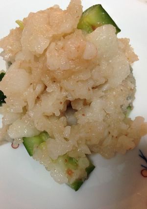 鬼おろし大根・きゅうりの梅風味サラダ-レシピのメイン写真