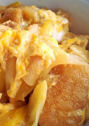 きつね丼-レシピのメイン写真