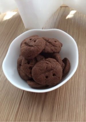 20分で出来るニコちゃんクッキー♡-レシピのメイン写真