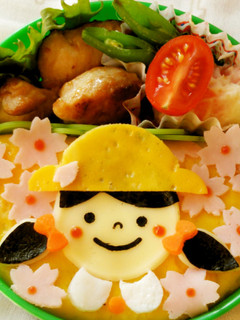 さくら満開♪卒園入園式のお弁当♪-レシピのメイン写真