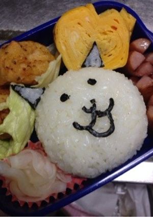 キャラ弁 にゃんこ大戦争!-レシピのメイン写真