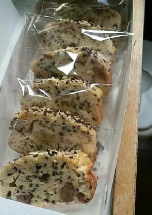 ノンオイル★簡単おからケーキ・胡麻-レシピのメイン写真