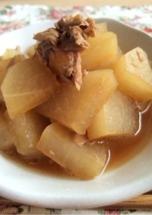 簡単！大根とツナの煮物-レシピのメイン写真