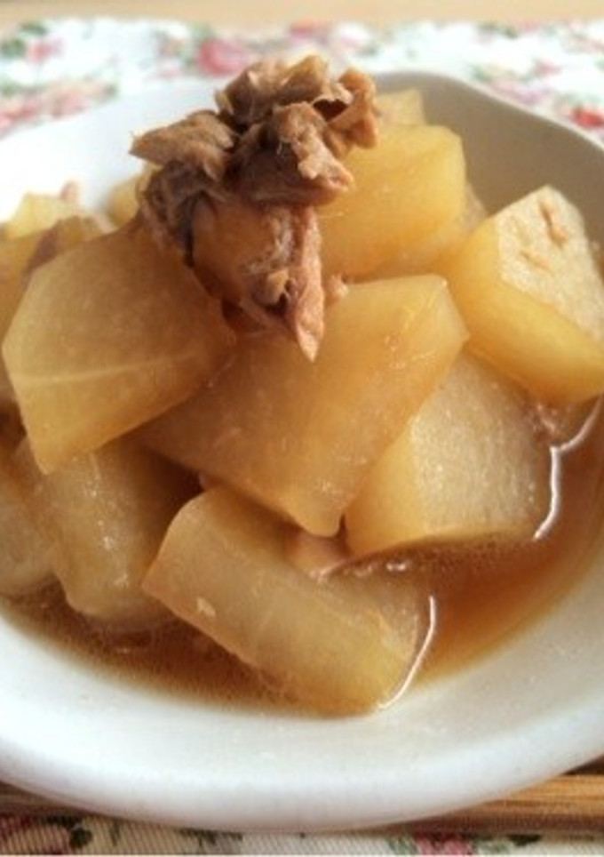 簡単！大根とツナの煮物-レシピのメイン写真