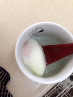 レンジで温泉卵♬-レシピのメイン写真