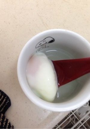 レンジで温泉卵♬-レシピのメイン写真