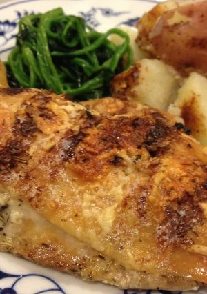 オーブンまかせの鶏もも焼き-レシピのメイン写真