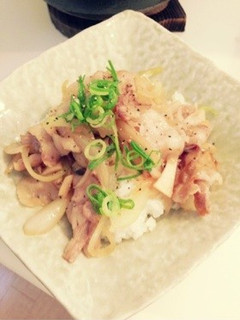 豚バラ丼-レシピのメイン写真