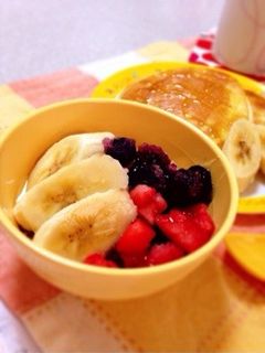 アサイーパウダーでお手軽アサイーボウル♪-レシピのメイン写真