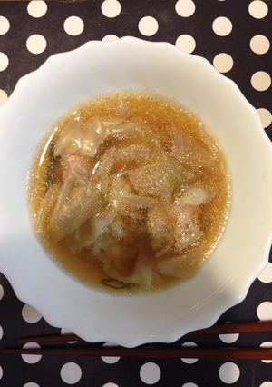 簡単ワンタンスープ-レシピのメイン写真