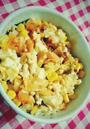 超簡単＆時短＆節約♪チーズキムチ豆腐丼-レシピのメイン写真