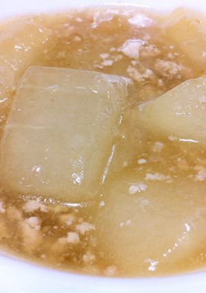 とろとろ冬瓜の鶏そぼろ煮-レシピのメイン写真