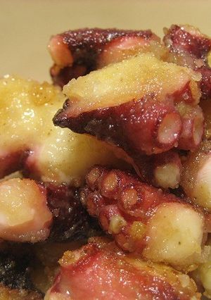 すぐ揚げ！美味しいタコ唐揚げです-レシピのメイン写真