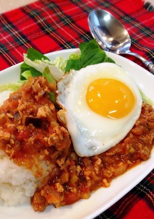 ヨーグルトでコク旨❗️ミートソースライス-レシピのメイン写真