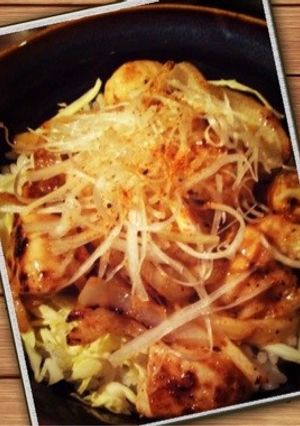 鶏のマヨポン酢丼-レシピのメイン写真