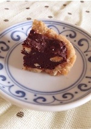 ホワイトデーにも♥︎簡単ミニチョコタルト-レシピのメイン写真