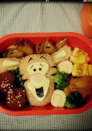 ティガ—のお弁当-レシピのメイン写真