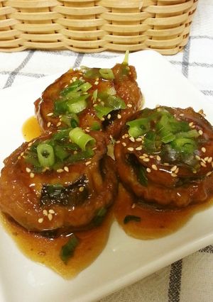 我が家の茄子のはさみ揚げ-レシピのメイン写真