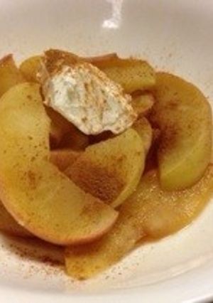 即席☆レンジで焼きりんご-レシピのメイン写真