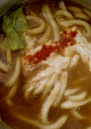 春キャベツのカレー煮込みうどん-レシピのメイン写真