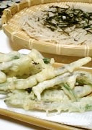 ★行者ニンニクの天ぷら★-レシピのメイン写真