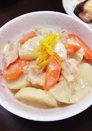 トロトロ大根の酒粕煮♫-レシピのメイン写真