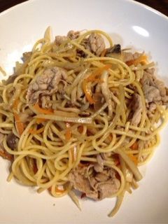 きんぴらパスタ-レシピのメイン写真