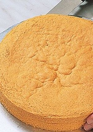 楽しい作り方！ふわふわスポンジケーキ！-レシピのメイン写真