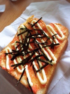 明太子マヨトースト-レシピのメイン写真