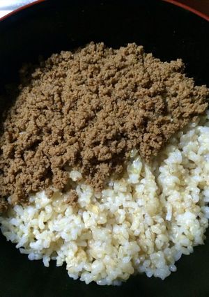 大人気！失敗なしの味噌鶏そぼろ♪-レシピのメイン写真