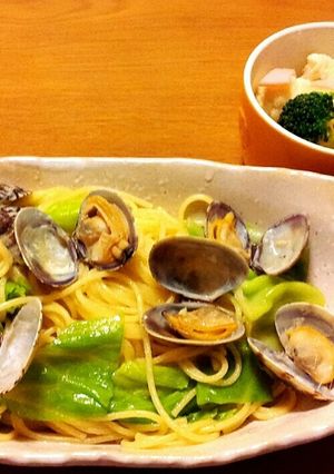 アサリとキャベツのパスタ-レシピのメイン写真