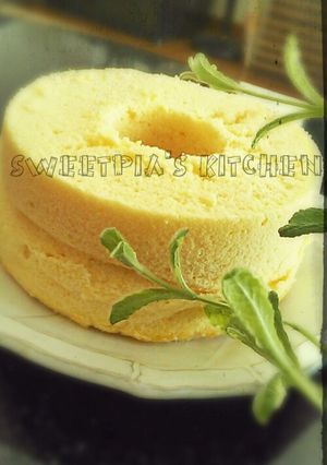 簡単ふわわん♥お豆腐のシフォンケーキ-レシピのメイン写真