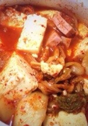 キムチチゲ-レシピのメイン写真