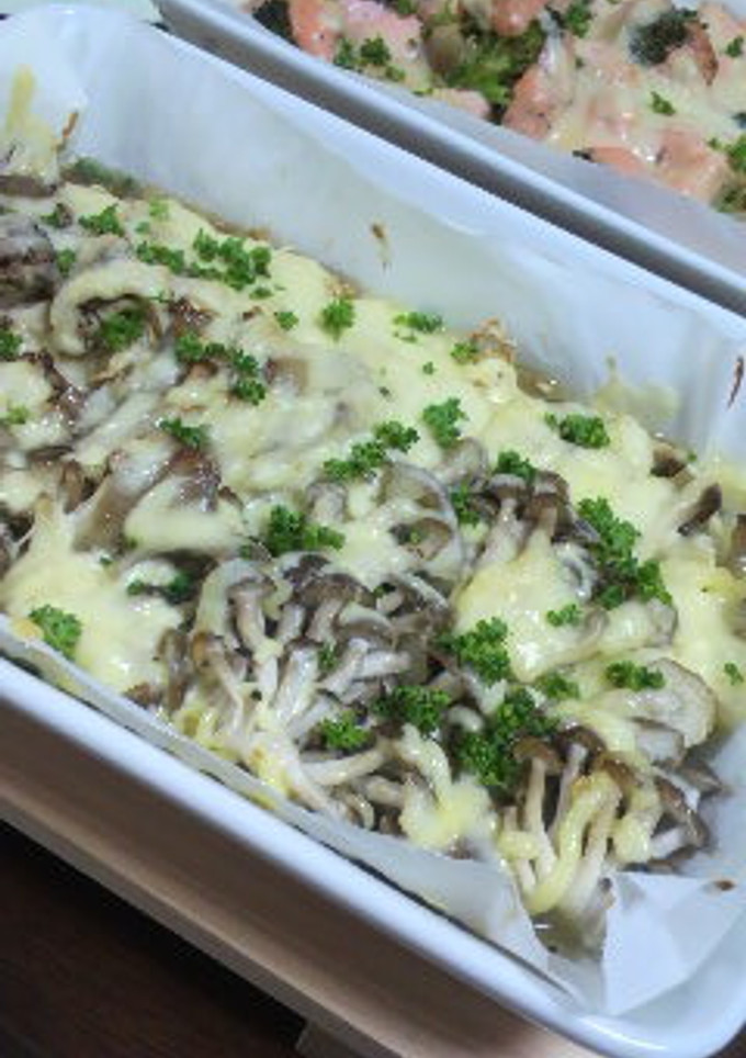 たっぷりきのこのマヨチーズ焼き♪-レシピのメイン写真