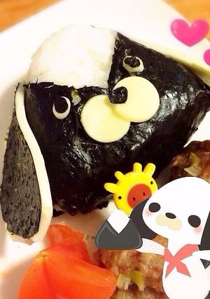 キャラ弁♡おむすびけんの『のりおむけん』-レシピのメイン写真