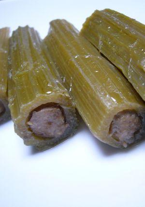 ふんわり☆蕗の肉詰め-レシピのメイン写真
